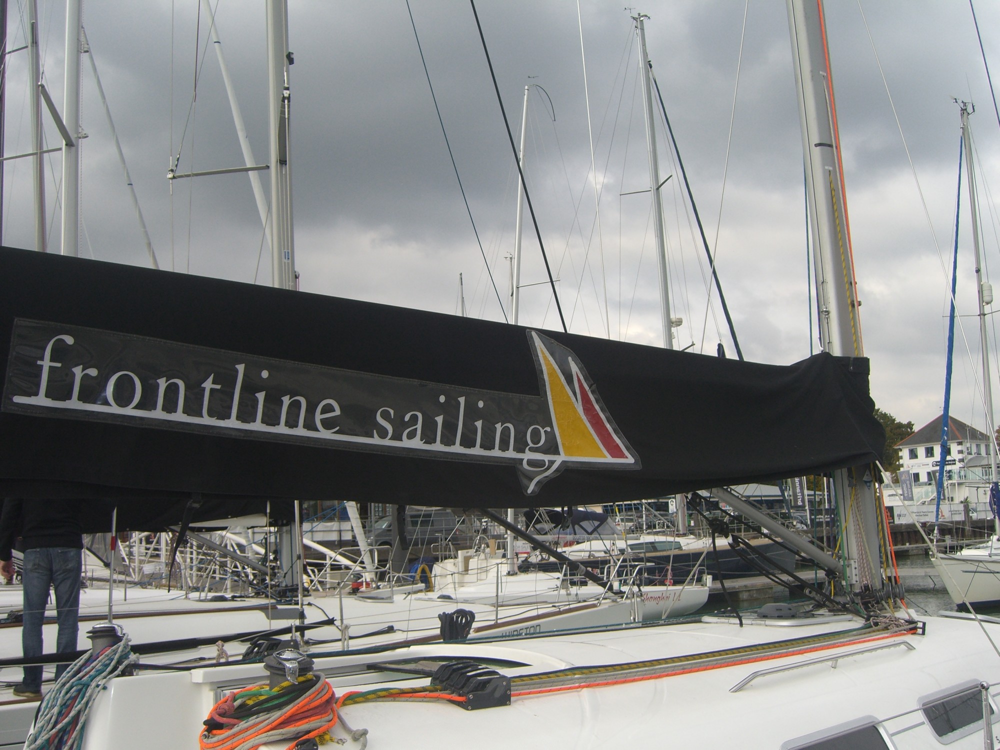 Frontline boat in harbour